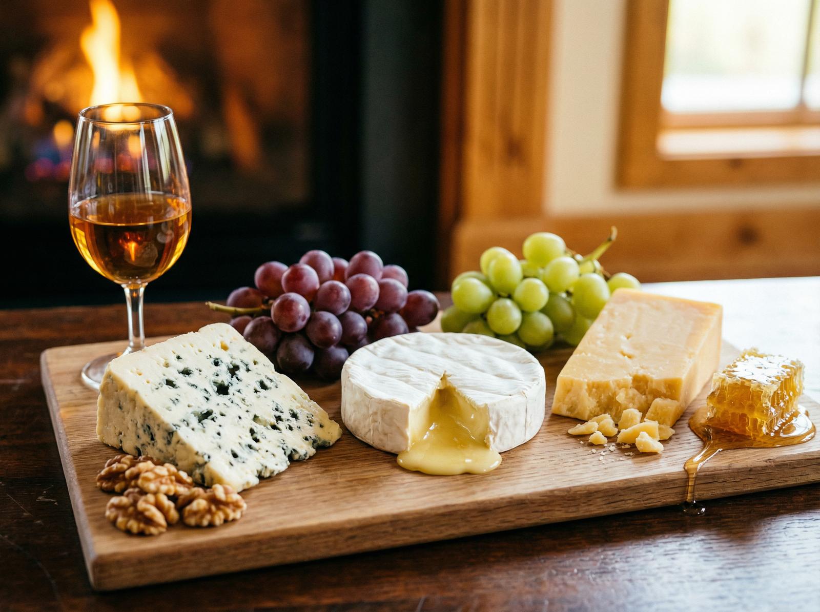 蓝纹奶酪与维代尔冰酒搭配 - 加拿大28计划 品鉴